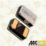 CM8V-T1A0.332.768kHz9.0pF±20ppmTBQC|6G常用晶振|32.768KHz石英晶振